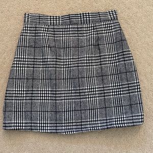 Plaid skirt